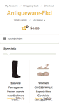 Mobile Screenshot of antiqueware-fhd.com