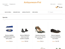 Tablet Screenshot of antiqueware-fhd.com